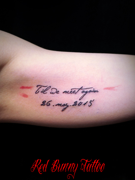 ^gD[ tattoo @letter